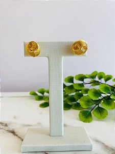 Brinco Circulos Dourado