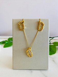 Conjunto Orgânico Dourado