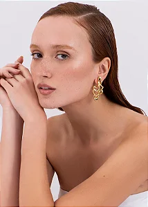 Brinco Organico Grande Vazado Imersa