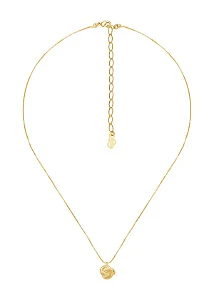 Colar com Pingente no Diamante Blend Dourado