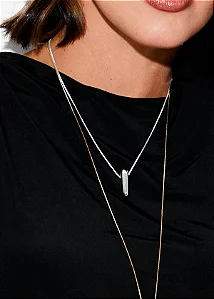 Colar Unica P -Prata