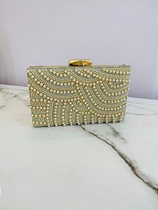 Clutch Com Pérolas