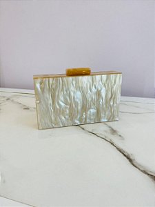 Clutch Madreperola Champanhe