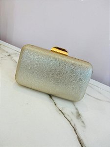 Clutch Dourada Brilho