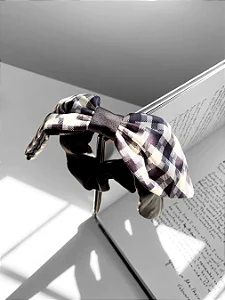 Scrunchie Laço Chess