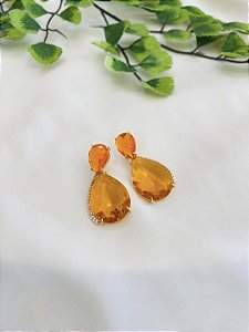 Brinco Gota Laranja