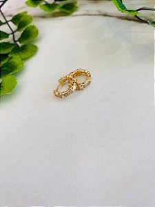 Brinco X Cravejado Com Zirconia P