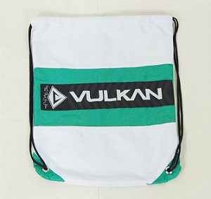 MOCHILA GI BAG VULKAN BRANCA COM VERDE