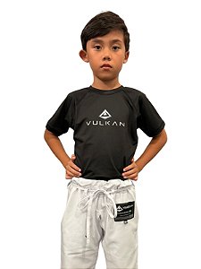 RASH GUARD VULKAN COMPETITION INFANTIL PRETA
