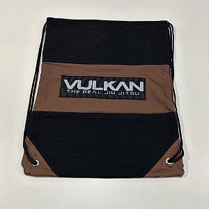 MOCHILA GI BAG VULKAN PRETA COM MARROM