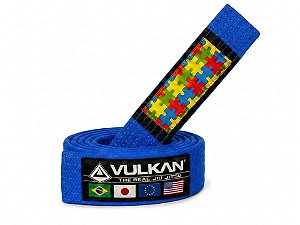 FAIXA VULKAN DE JIU JITSU AZUL TEA