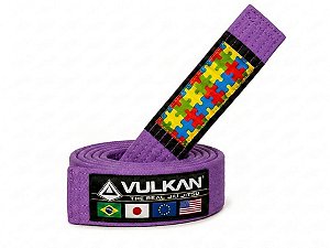FAIXA VULKAN DE JIU JITSU ROXA TEA