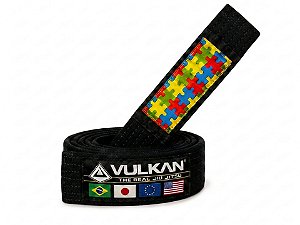 FAIXA VULKAN DE JIU JITSU PRETA TEA