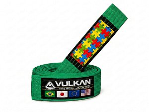 FAIXA VULKAN DE JIU JITSU VERDE TEA