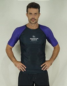 RASH GUARD ESCOLA DEMIAN MAIA ROXA