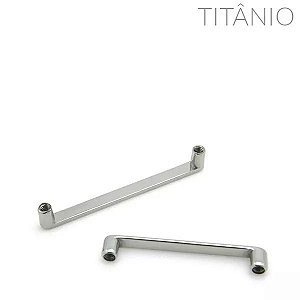 Base Surface Flat Bar Titânio