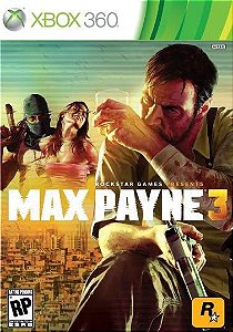 MAX PAYNE 3 XBOX 360 MIDIA FISICA