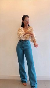 Blusa babados Helena