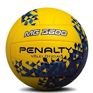 Bola de Vôlei Penalty Oficial MG 3600 Amarelo & Azul