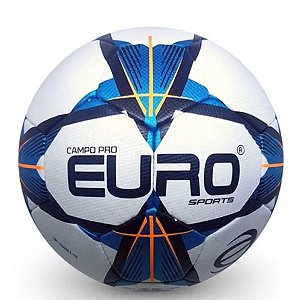 Bola Euro Sports Campo Pro Azul-Laranja