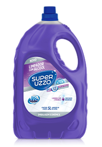 ALCOOL PERFUMADO LAVANDA C/ CITRONELA 5LTS - SUPERUZZO