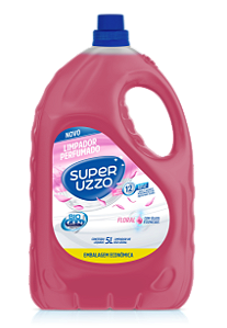LIMPADOR PERFUMADO FLORAL SUPERUZZO - 5LTS