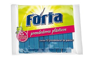 PRENDEDOR DE ROUPA TRADICIONAL PLASTICO - FORTA