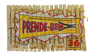 PRENDEDOR MADEIRA C/ 36 UN