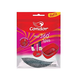 REFIL MOP 360 SPIN MICROFIBRA - CONDOR