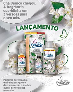 KIT CHA BRANCO - NOVOFRESCOR