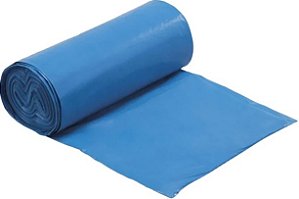 SACO LIXO ROLO AZUL 100 LTS - Contem 25 Sacos