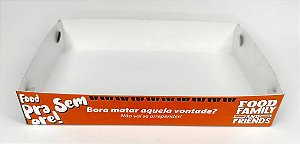 Cesta M para Porções  16,5X10X3 cm