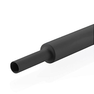 TUBO TERMORRETRATIL - 19,1mm - PRETO