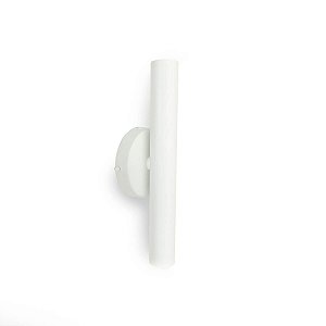 Arandela de Parede Foco Duplo Slim Palito - Branco