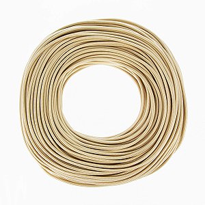 Cabo Fio Tecido Vintage Colorido Para Pendente - DOURADO GOLDEN