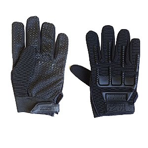 Luva de Proteção Tática - Outdoor Gloves - Preto