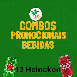 COMBO HEINEKEN - COM 12 CERVEJAS