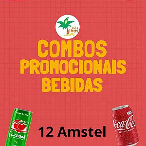 COMBO AMSTEL - COM 12 CERVEJAS