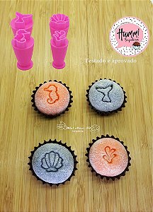 Carimbo para brigadeiro Sereia
