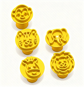 Carimbo para brigadeiro Safari