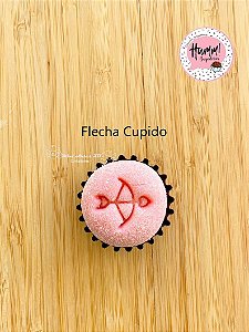 Carimbo para brigadeiro Flecha do Cupido