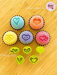 Carimbo para brigadeiro Coração