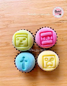 Carimbo para brigadeiro Minecraft