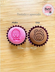 carimbinhos para brigadeiro doces gourmet confeitaria ursinhos