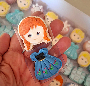 Ejetor Doces Brigadeiros Princesas Frozen Elsa e Ana