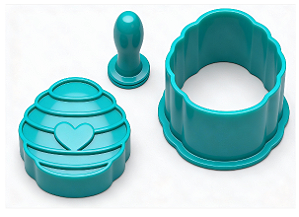 Ejetor Modelador Doces Colmeia