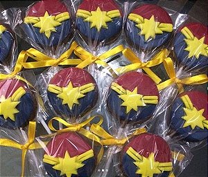 Cortador Logo Capitã Marvel Super Heróis