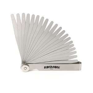 Cálibre de folga com 20 lâminas