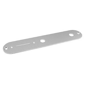 Placa de controle (control plate) guitarra Fender® Telecaster cromado CP-10 C Gotoh®