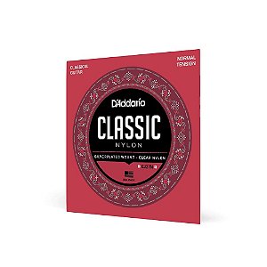 Encordoamento D'Addario® Violão Nailon Transparente EJ27N - Tensão Média